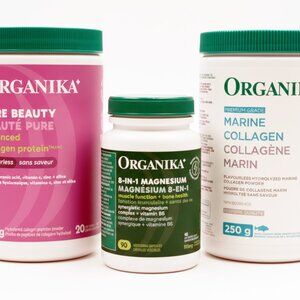 🔥BIG DEAL: Organika Collagen (2 Tubs) + 8-in-1 Magnesium – Joint Pain/Arthritis
